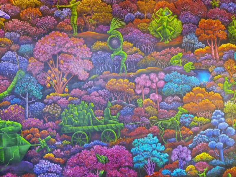 森の芸術祭　晴れの国・岡山 スミッタ・G・Sさんの作品